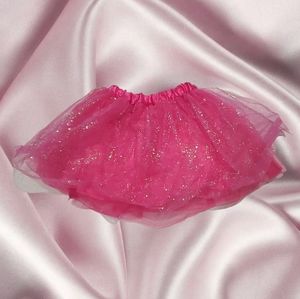 2/$20- Infant Toule Tu-tu- Hot Pink with Sparkles- new never used